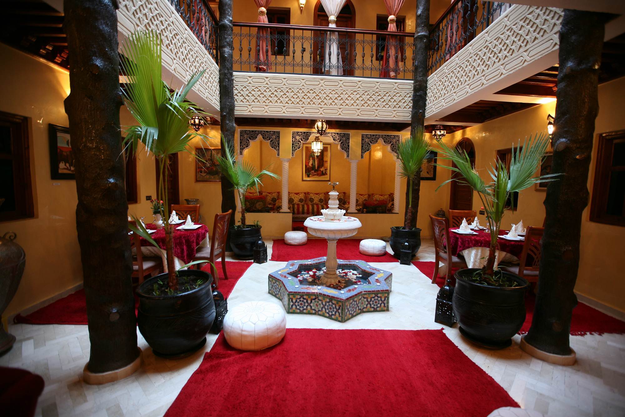 Riad Hamdane Et Spa Марракеш Интерьер фото