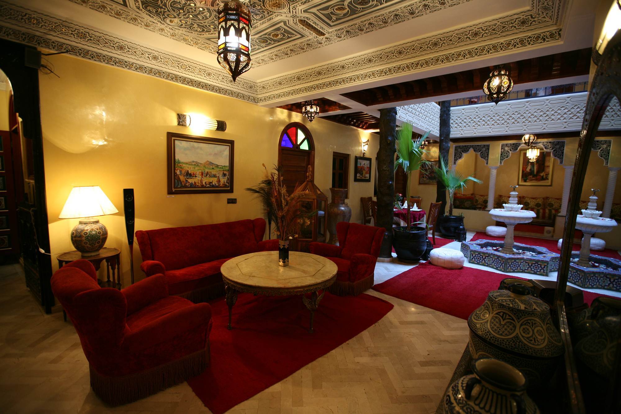 Riad Hamdane Et Spa Марракеш Интерьер фото